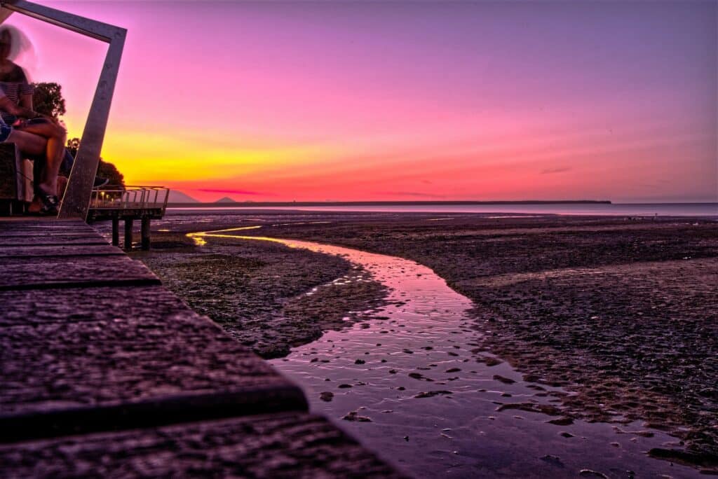 Sunset in Cairns, Queensland, Australia