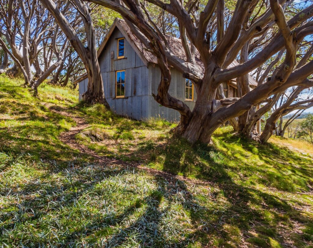 A house in Cope Hut, Falls Creek, Australia