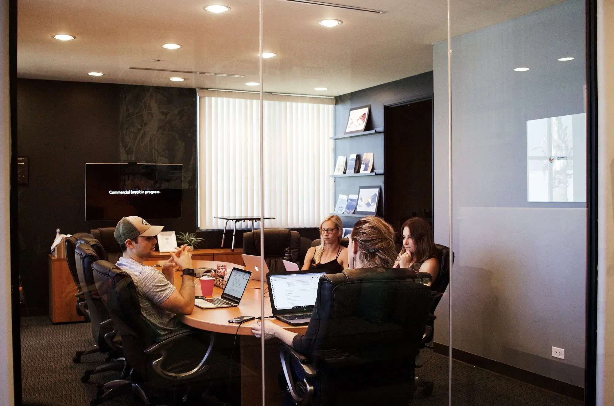 company-franking-account-bristax-tax-accountants-1 A team having a discussion in the board room, representing the concept of company franking account.