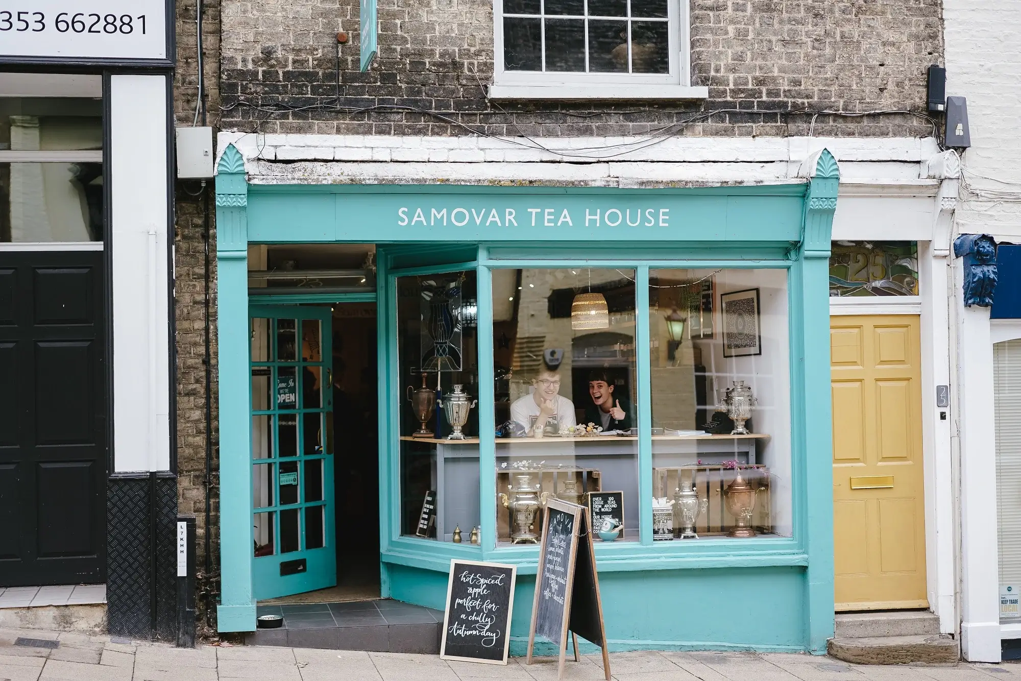 A specialist tea house in Ely for GST adjustments.